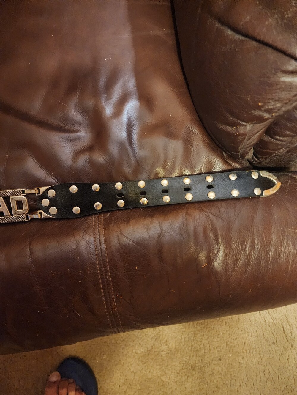 BAD BOY Belt For Sale. Plus 3 Extra Belts.